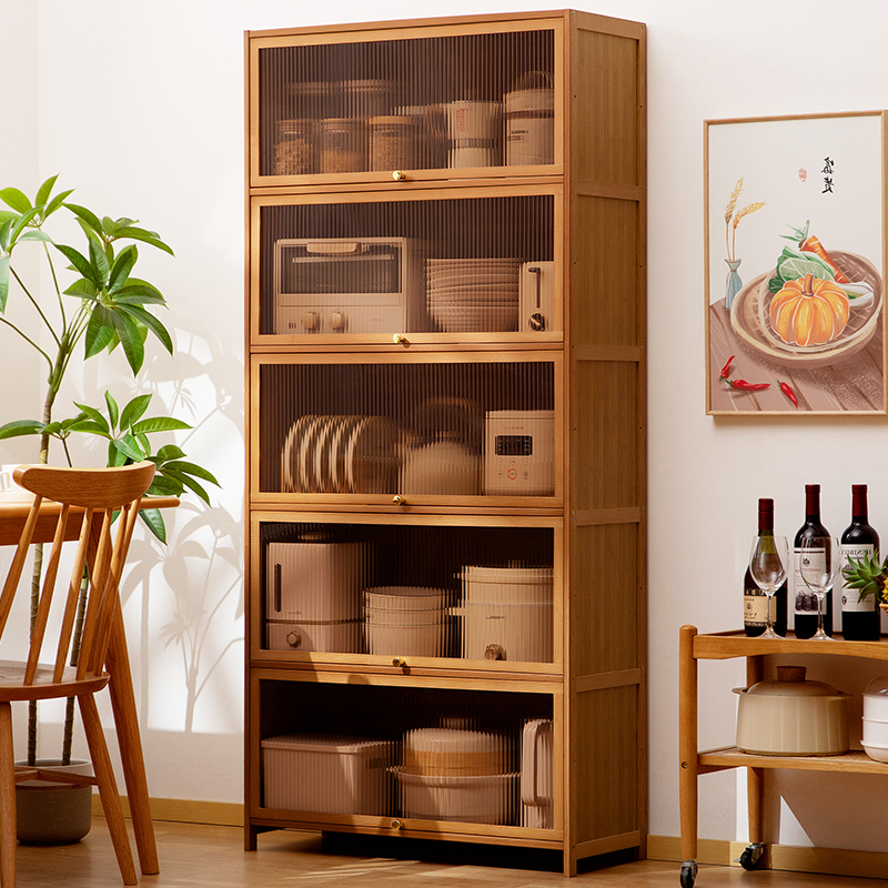 木马人厨房置物架子落地多层