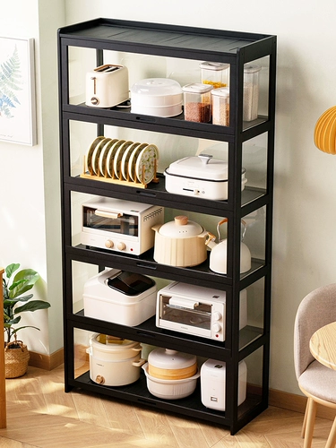 Кухонная хранение посадка многослойное хранение на полке