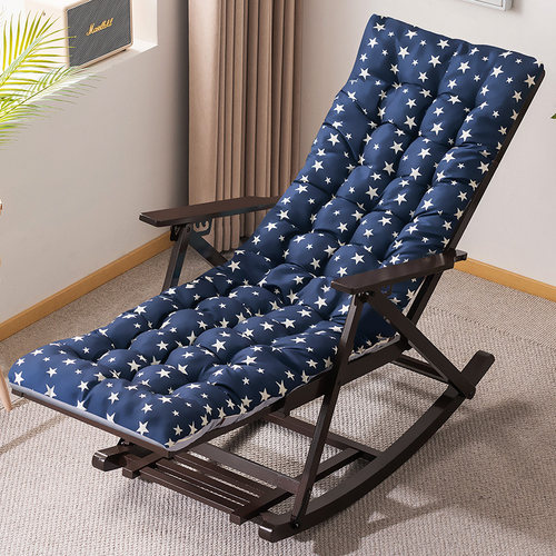 木马人躺椅垫子摇椅藤椅坐垫通用