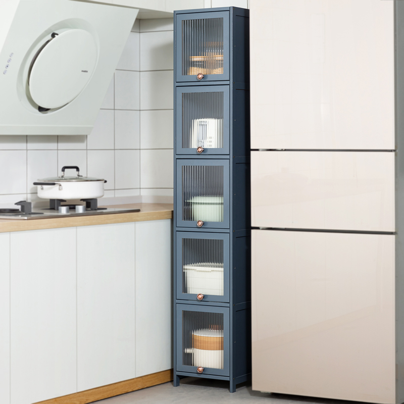 木马人厨房置物架收纳柜子夹缝柜