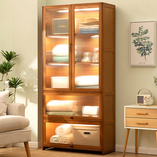 收纳柜子置物柜家用零食抽屉式宝宝婴儿童衣柜储物整理架收纳多层