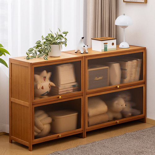 木马人飘窗柜阳台储物柜子