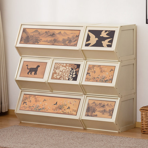 网红创意五斗柜卧室储物