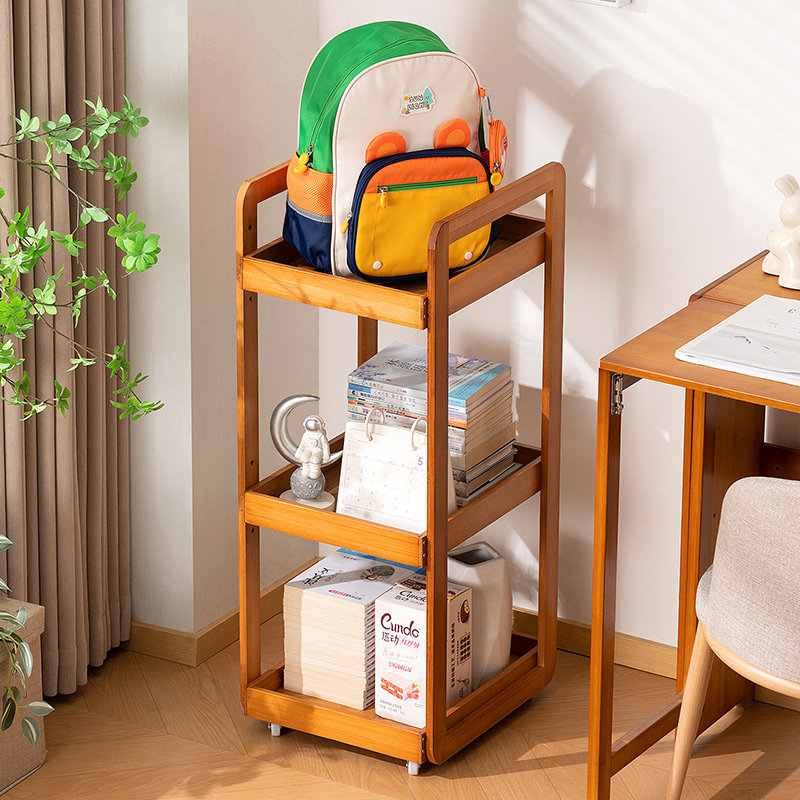 书架落地书包置物架儿童书柜子桌面家用简易客厅绘本收纳多层实木,住宅家具,书架,淘宝优惠券,粉丝福利购,淘宝优惠卷