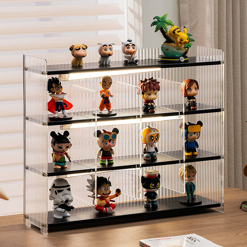 木马人手办展示盒盲盒收纳架