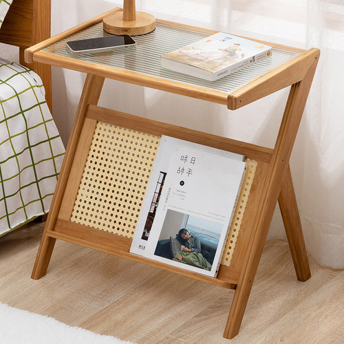 木马人床头柜简约现代置物架