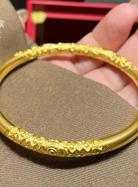 时尚卷草纹手镯（点进去选圈口大小）
