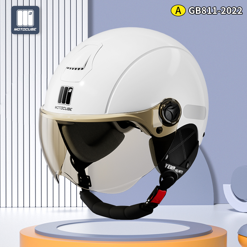 摩托立方3C认证四季电动车头盔