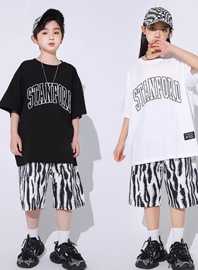 速发少儿O舞爵士舞潮服男HIPH学P架子鼓演出六一小街生表演服装啦