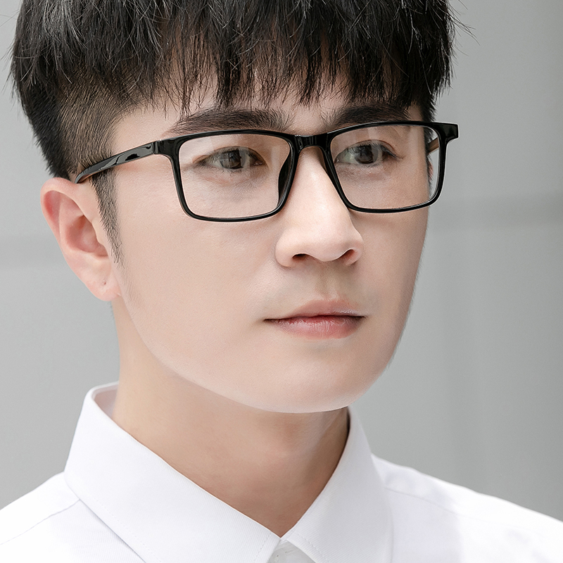 速发偏光磁吸套镜男款板材近视太镜磁墨吸夹渐变附片铁镜框驾驶