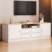 速发电视柜视约小户型卧室客厅家用新款 电体机柜 收纳储物一简高款