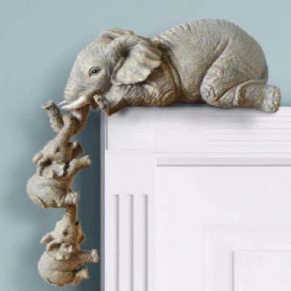现货速发 Elephat statue Hadmade Figurie Ho Deskp