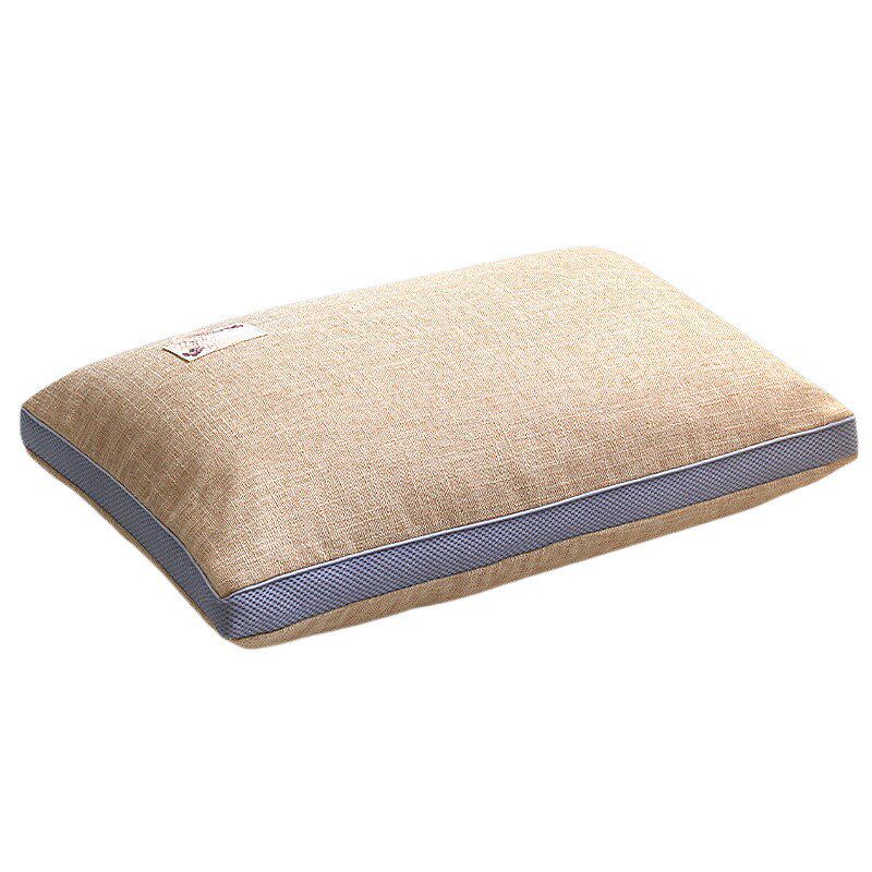 速发枕芯专全壳护荞麦亚麻用纯成人硬颈整头枕套枕头护