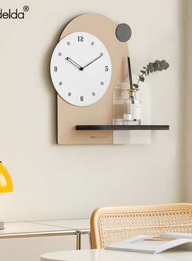 速发Ma厅elda创意钟表挂钟客d简约轻奢大气2024家款新用装饰挂墙