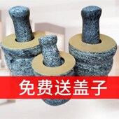 速发调药碗碾药器碎药家磨器手动捣蒜器研用蒜蓉擂钵捣药蒜臼子捣