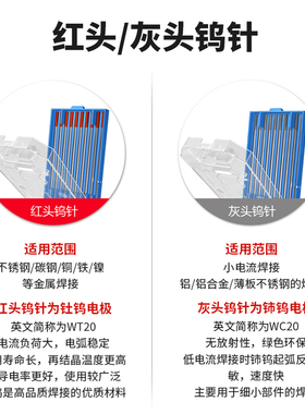 速发钨针氩弧钨棒钨电极乌焊/.0/1.211.6/2.0/2.4 氩针针焊枪配件