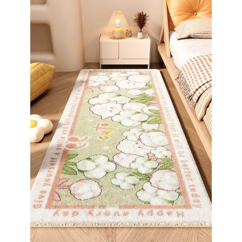 速发少床边毯卧室地毯冬天轻奢高级间毛绒长条客厅儿童地感加厚房,居家布艺,床边毯,淘宝优惠券,粉丝福利购,淘宝优惠卷