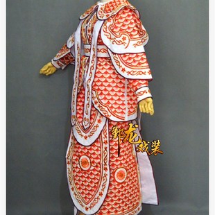 速发京剧生剧戏剧戏曲将军武闽广式 男改良靠鱼鳞靠战袍