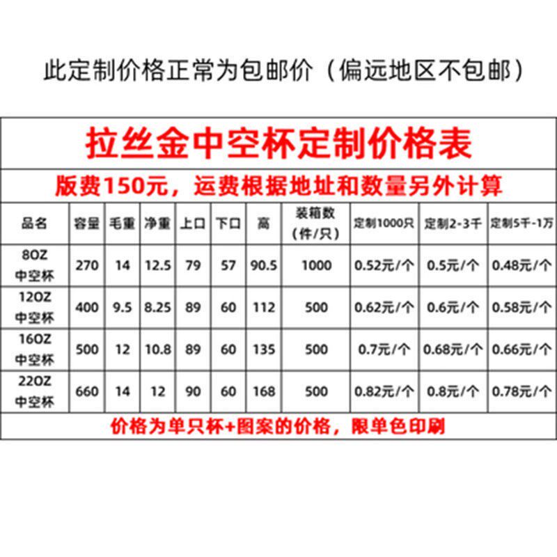 速发奶茶杯带金外卖打纸热饮杯子一次性包杯拉丝盖中空纸杯