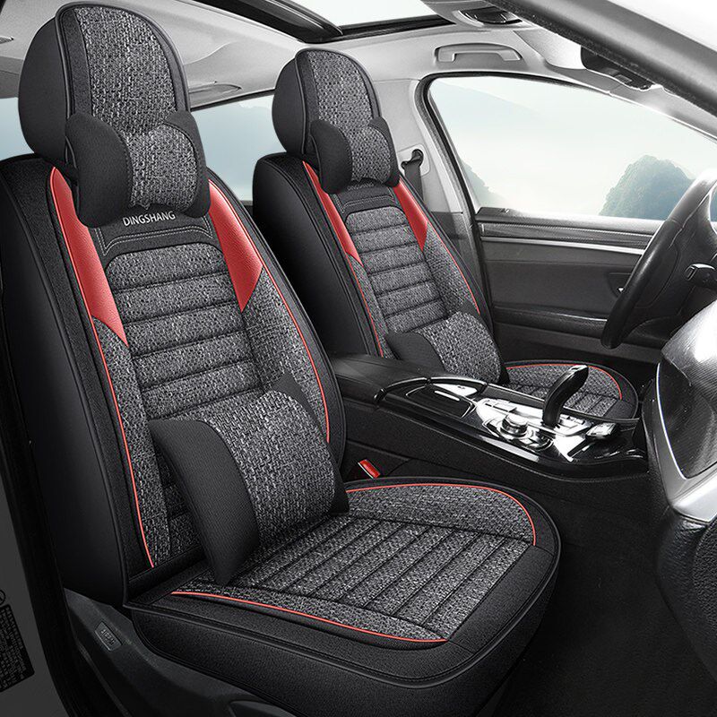 速发北汽绅宝D50/D70/X25X55X5X65专用汽车座套四季通用亚麻全包