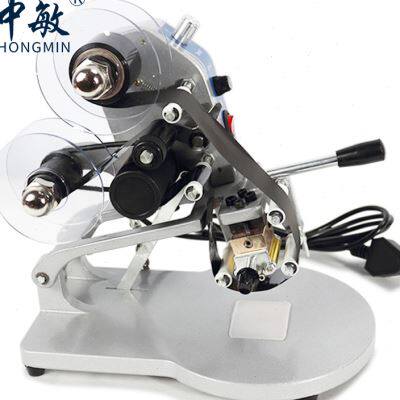 速发新中敏DY机手动色带打码8 直生式打标签热产日期钢印印码机