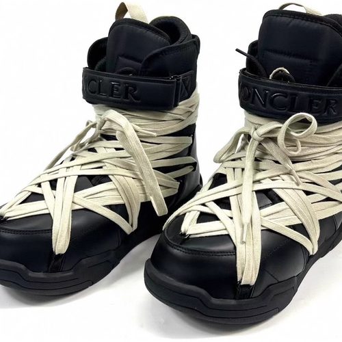 DUJIA20SSRick暗黑风OwensM家疯狂绑带archive雪地靴高帮鞋高筒靴