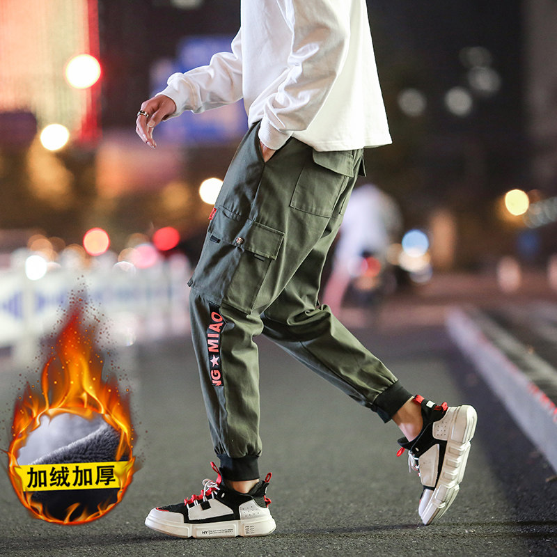 工装裤男夜景XZ221-7-K8811-P45,男装休闲裤,四季星座221-7