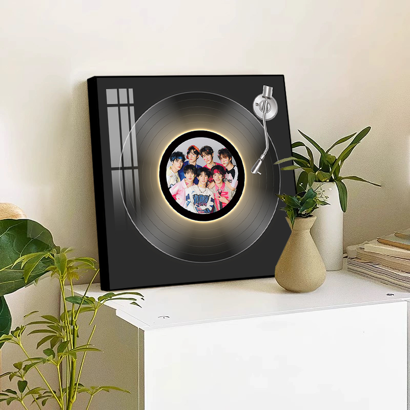TNT时代少年团宋亚轩马嘉祺音乐装饰画创意生日礼物黑胶唱片挂画图片