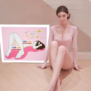 天野健挂画小红书安琪同款维纳斯与猫客厅卧室装饰画女生房间壁画