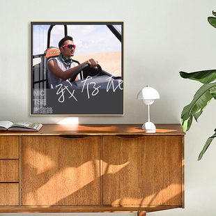 谢霆锋香港明星专辑挂画客厅音乐餐厅咖啡厅酒吧怀旧墙面装饰画