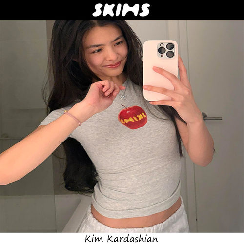 skims短袖卡戴珊易梦玲同款上衣