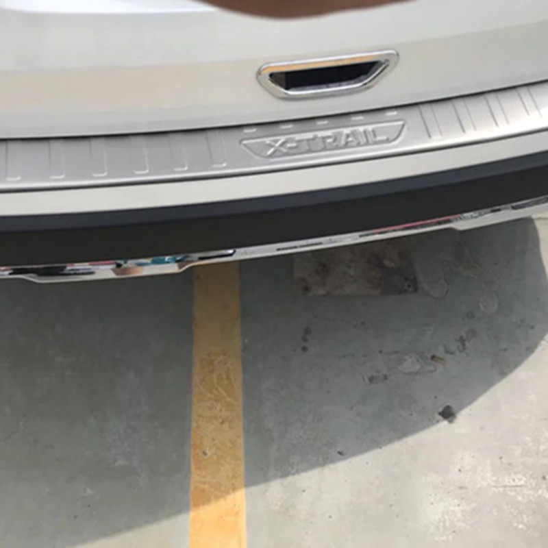 适用于日产14款 22款新奇骏骊威后备箱拉手镀铬装饰尾门拉手装饰