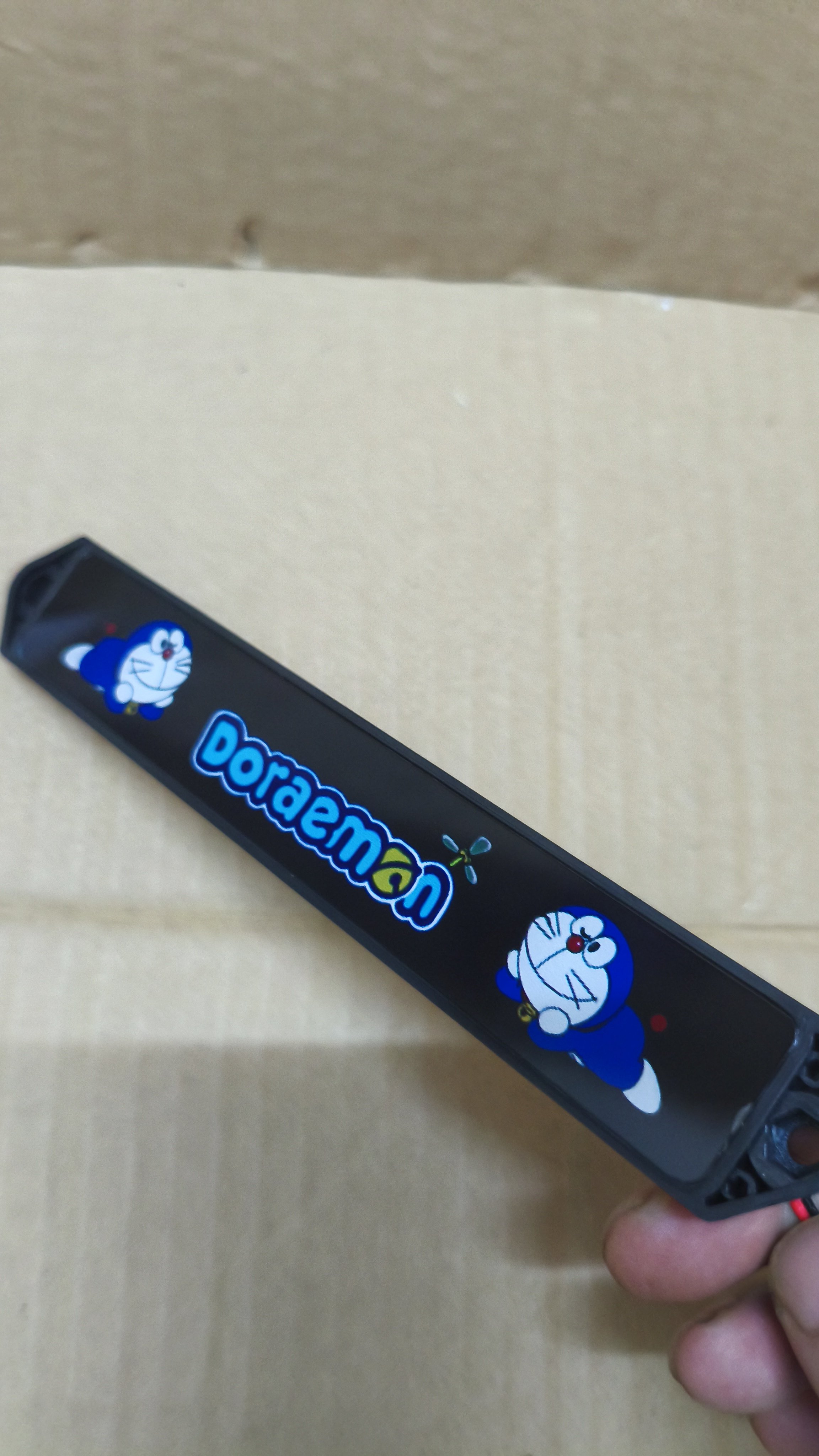 通用型哆啦A梦机器猫卡通汽车中网灯日行灯氛围灯装饰灯直接接线