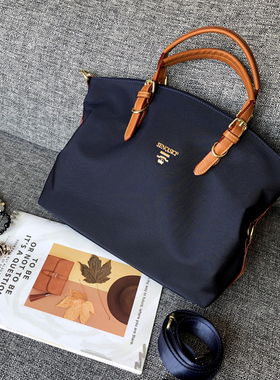 2025新款尼龙牛津布大容量包包女托特包时尚单肩手提包帆布通勤包