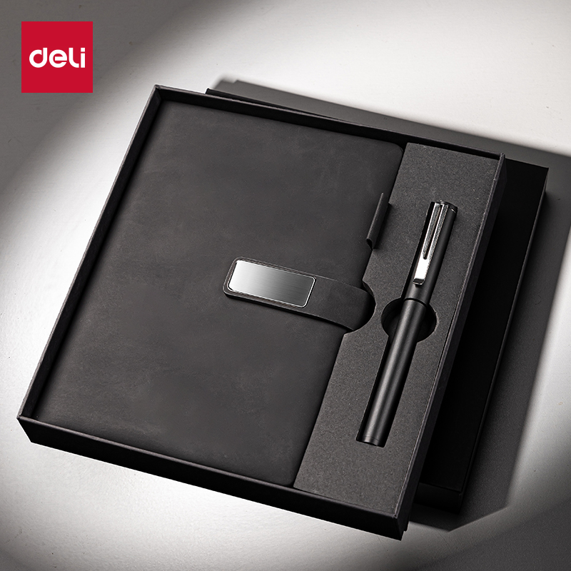 得力BP83皮面本套装A5-210