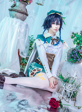 原神巴巴托斯动漫风色诗人cos服