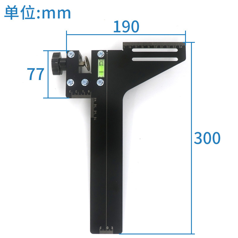 速发电梯专用校导尺校轨尺一体单线轨道尺测量尺不锈钢弹力线配件