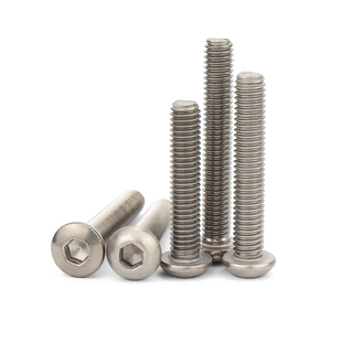 纯钛IS M5OM6钛螺丝 7内0圆头内六角机螺钉盘头8六角螺 速发M