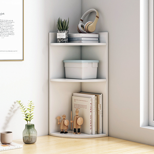 速发书架桌面储物架家用简易桌上多层收纳架置物柜柜子角落多层小