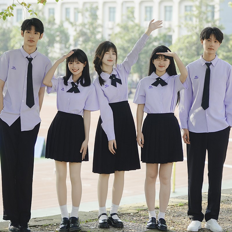 速发泰国校服k式j泰制服运动会初中高中学生小学生毕业季班服套装