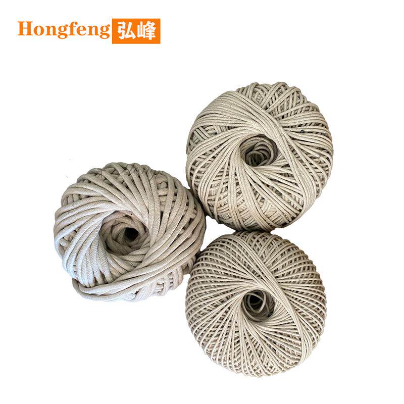 现货优沙发包芯滚边条麻绳绳子H捆绑绳棉线编织绳绳子