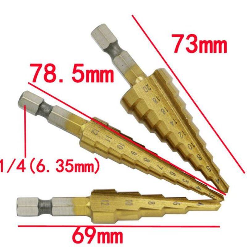 速发-12mm 4-12mm 4-20mm Step C i Bit Hexago Shak Hig