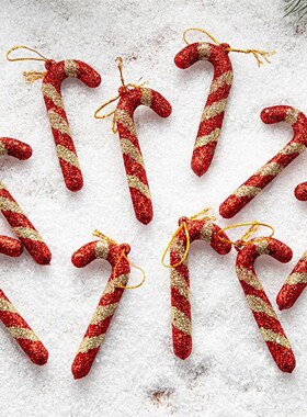 速发10 Cistmes Cady Caas 6.5CMtCis mas Tree Red  G