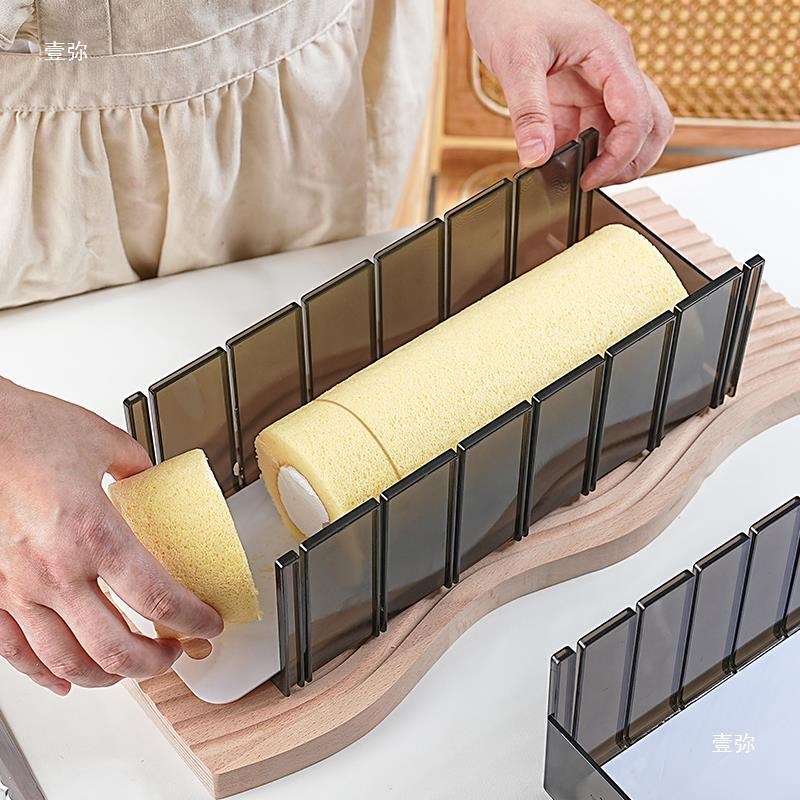 速发蛋糕卷分用器焙糕卷切割均匀分割切片器商割烘蛋工具