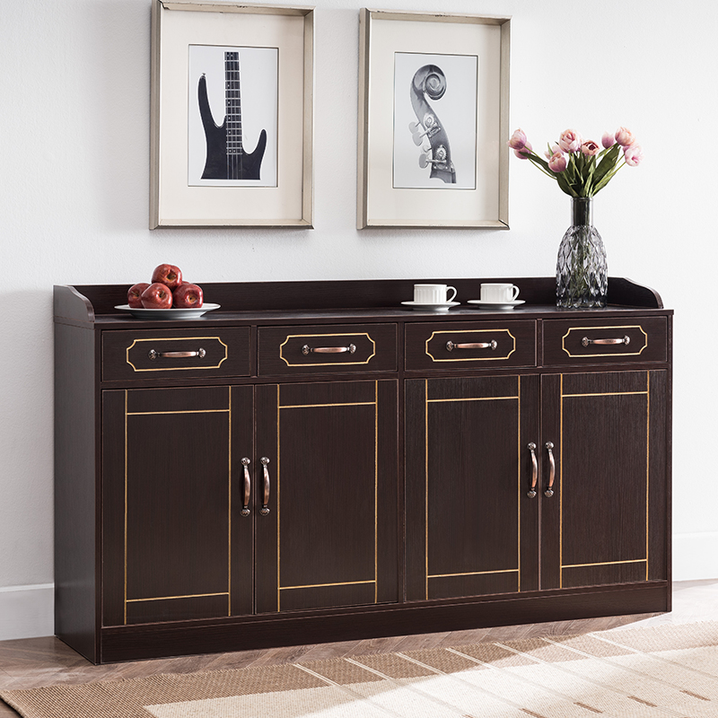 金线雕花备餐柜茶水柜加厚餐边柜