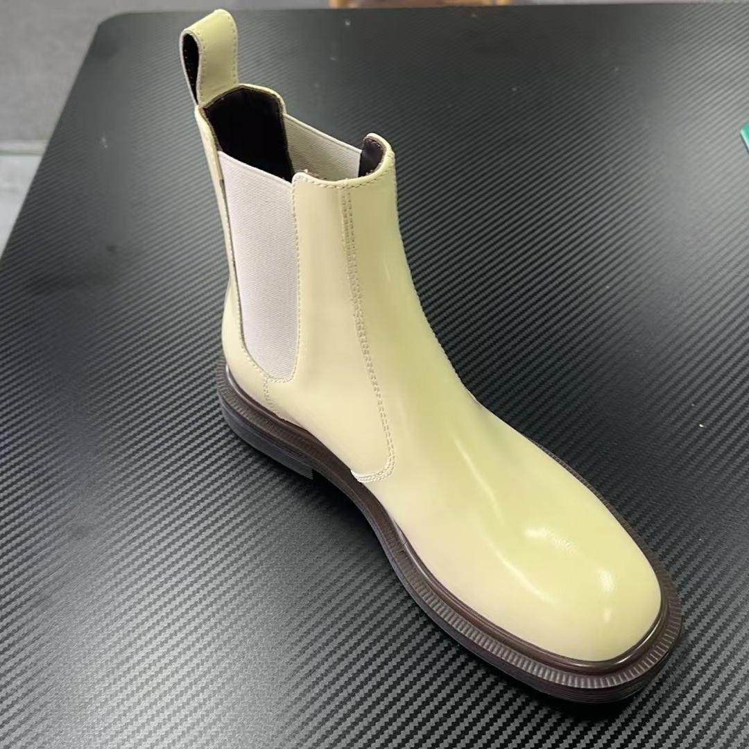 STELLALUNA英伦风方头厚底低跟