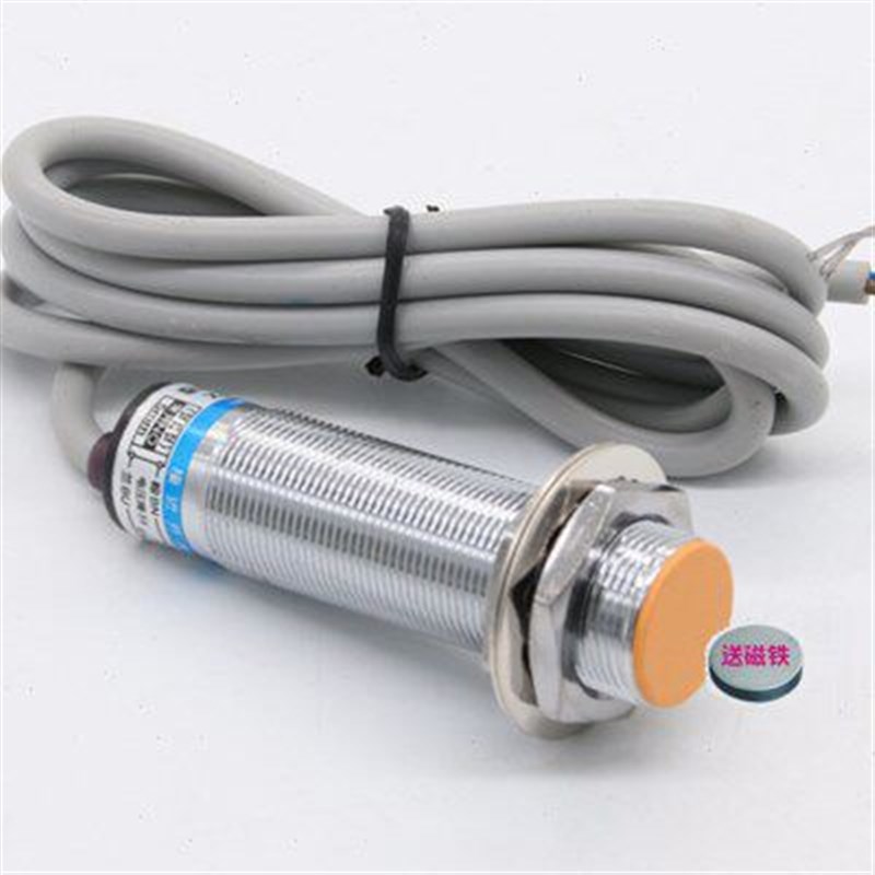 速发华全磁性接近开关S18-10P2三线PP常闭5v12v24v霍尔传感器18MM