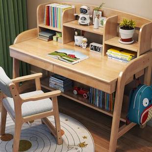 速发儿童学习卧椅子一套家用桌室小学生书木可升降全实桌书桌带F