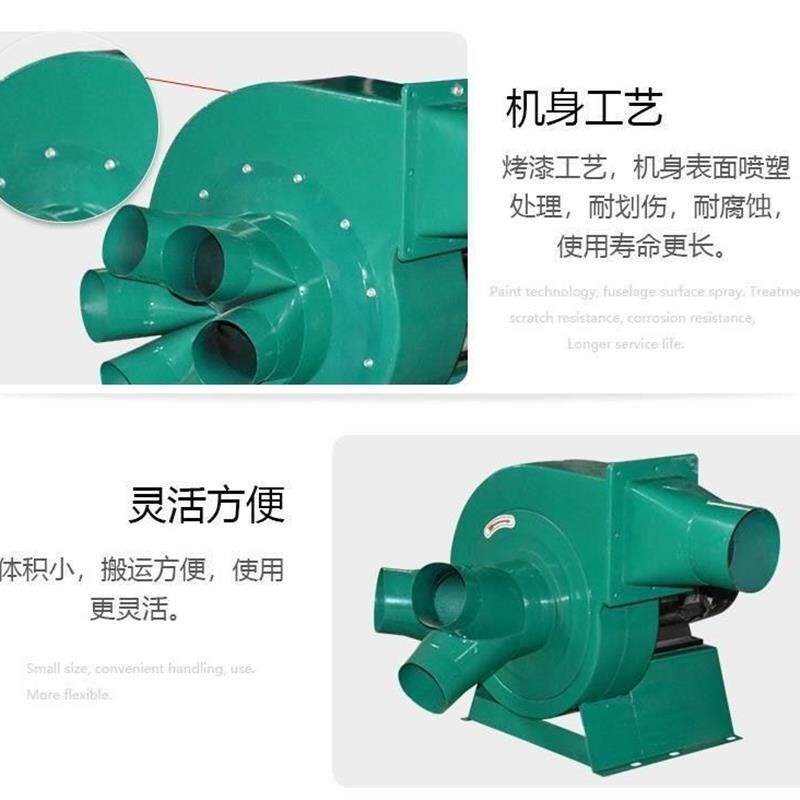速发木工吸尘风机工业用大功率除尘器木屑粉尘中央集尘器蜗牛式抽