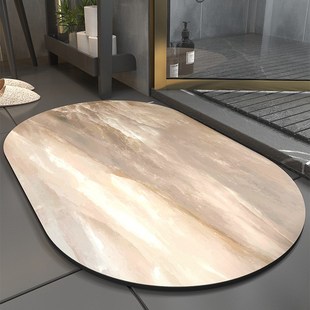 速发浴室吸水垫硅藻泥地垫家用卫门间生口防滑脚垫垫干地毯门速子